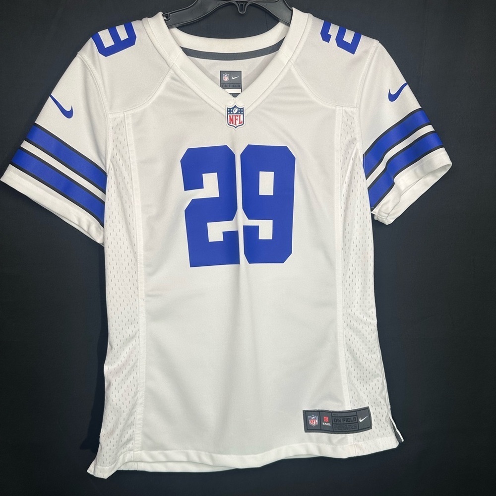 NFL White and Blue Jersey size S pre owned Exellent condition